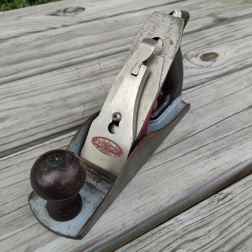 Vintage Craftsman 9-1/2" Woodworking Plane Sears Roebuck USA‎